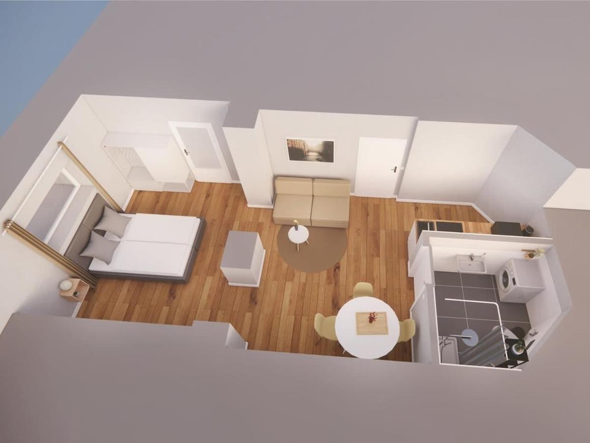 Studio For 4 Guests In Hamburg Rotherbaum Exterior foto